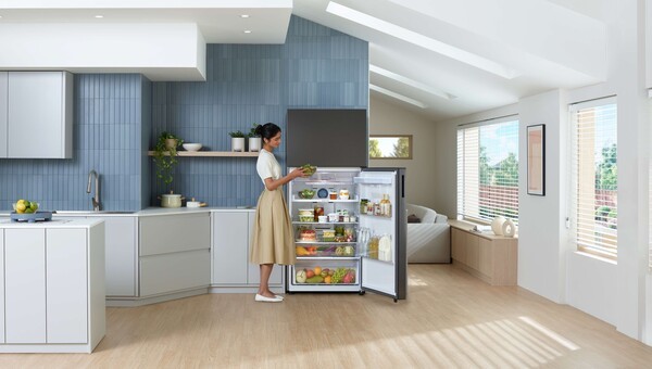 중남미에서 인기가 높은 상냉동·하냉장(TMF) 냉장고 모델(이미지=삼성전자 커뮤니케이션실 제공)